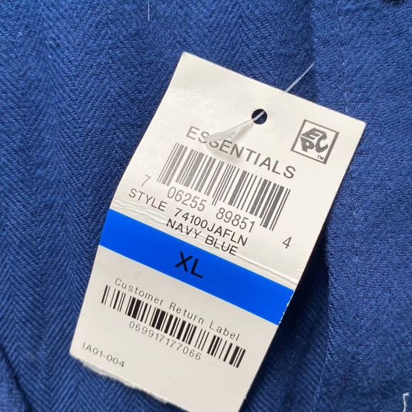 NWT John Ashford royal blue button down. Size XL. - Picture 8 of 10